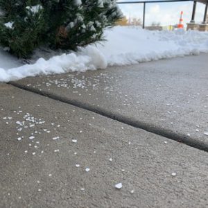 Salting and Ice control services in Utah